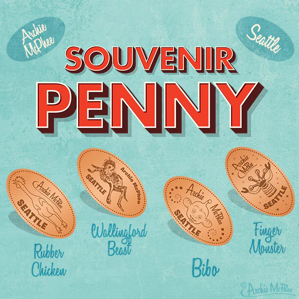 Archie McPhee Pressed Pennies