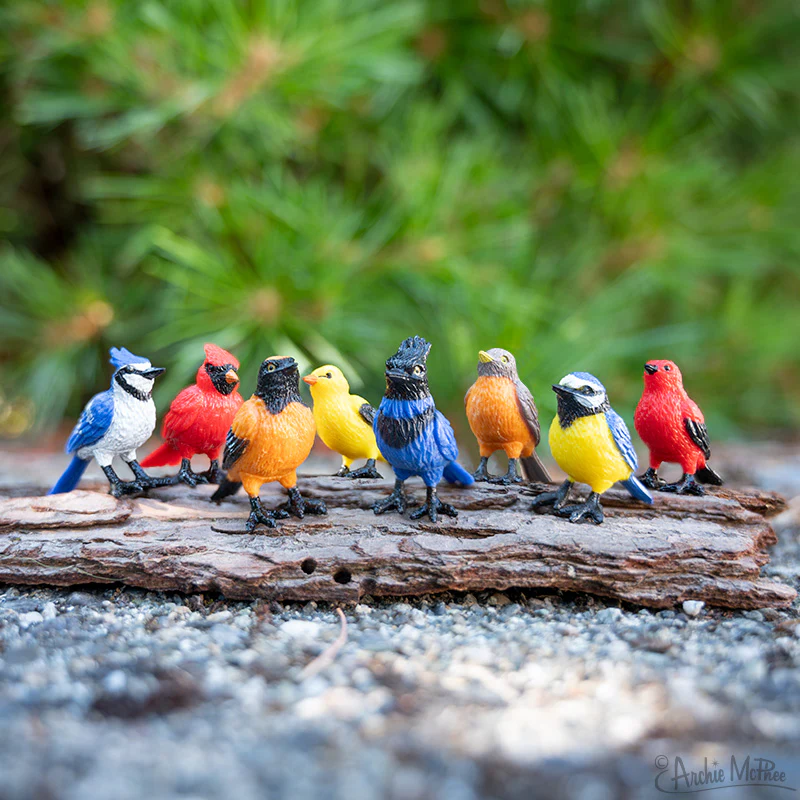 Collection of Mini Garden Birds - Image 2