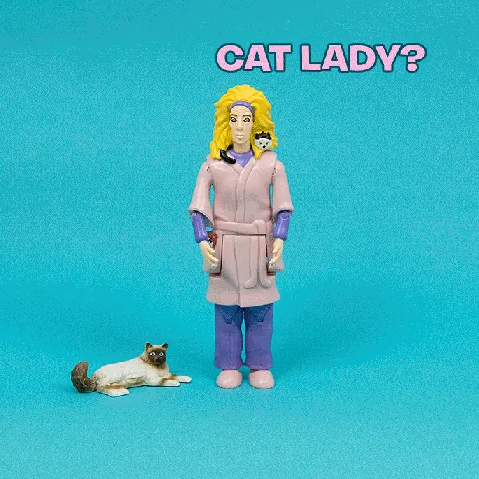 Crazy Cat Lady® Action Figure - Image 4
