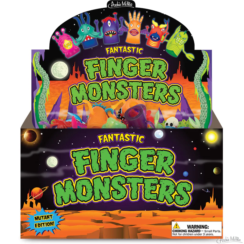 Fantastic Finger Monsters Bulk Box