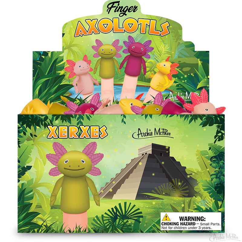 Finger Axolotls Bulk Box