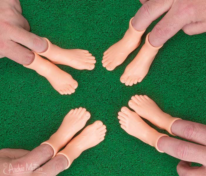 Finger Feet - Light Skin Tone - Image 9