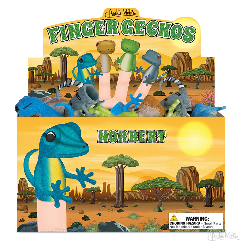Finger Geckos Bulk Box