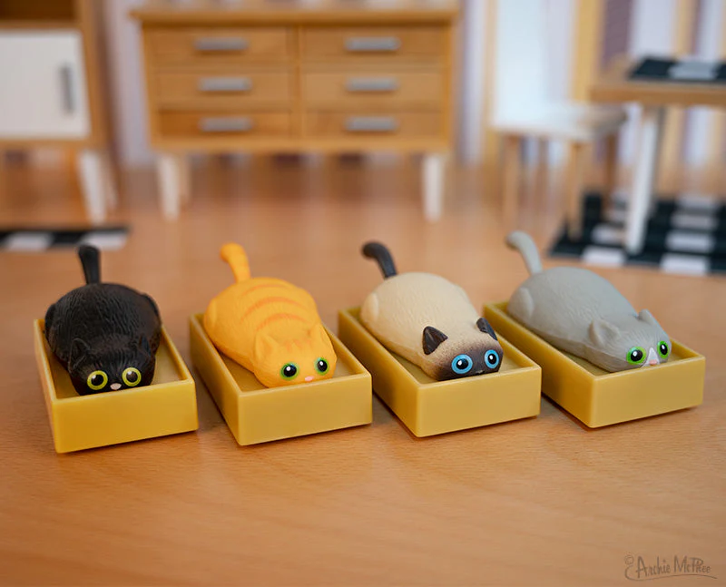 Racing Cats in Boxes - Set of 4 - Image 2