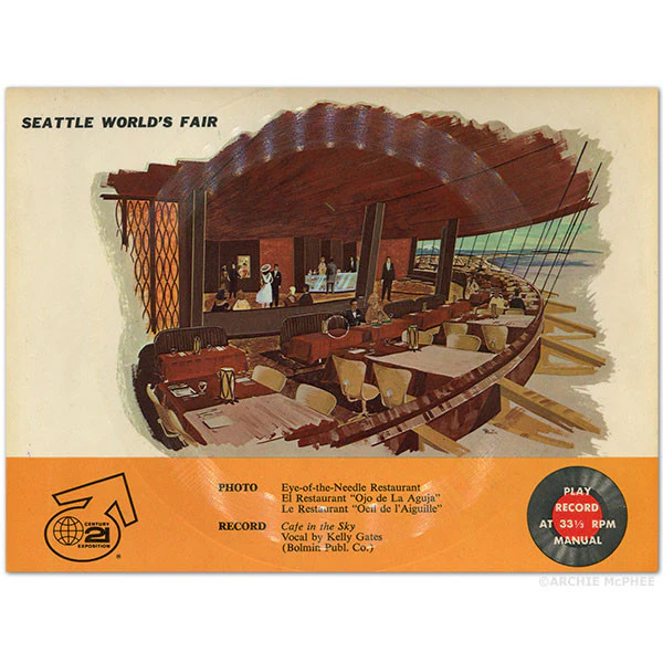 Seattle World's Fair Postcard Records - Image 3