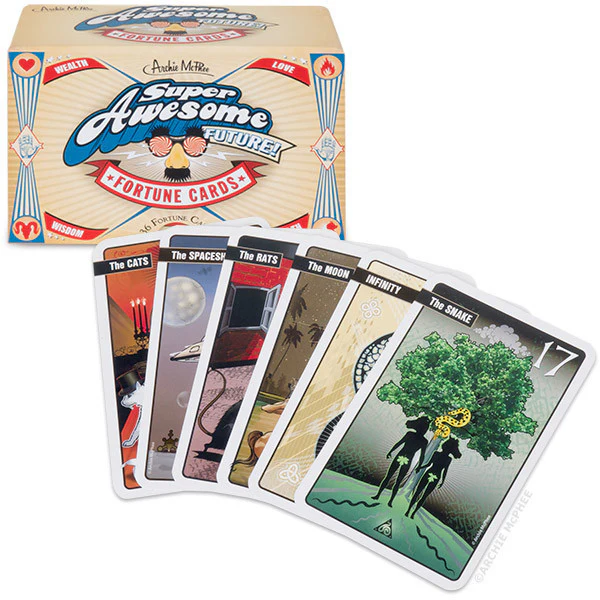 Super Awesome Future! Fortune Cards