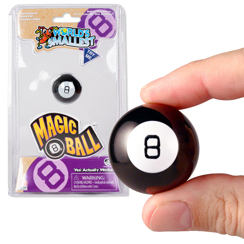 World’s Smallest Magic 8-Ball
